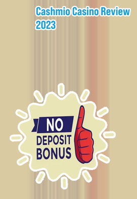 Cashmio no deposit bonus