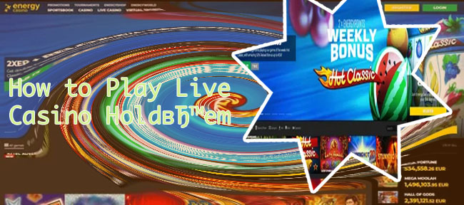 Live casino holdem