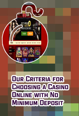 Real money online casino no minimum deposit