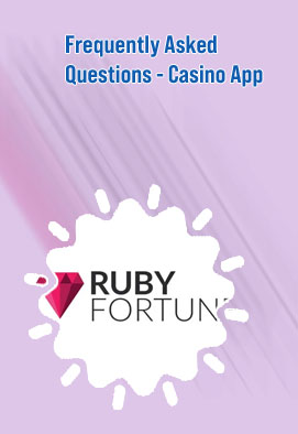 Ruby fortune casino app